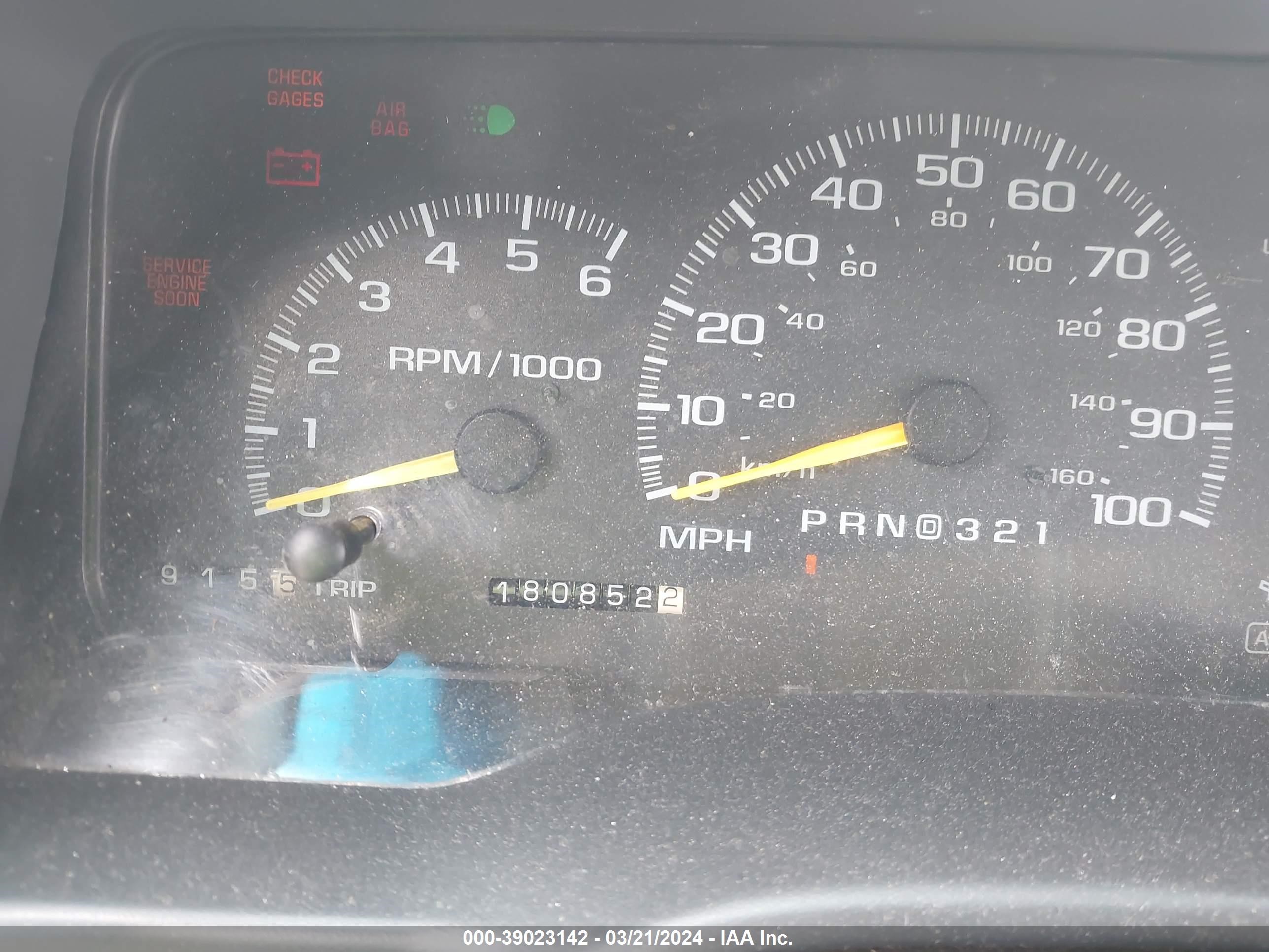 Photo 6 VIN: 1GNEC16R9XJ368309 - CHEVROLET EXPRESS 