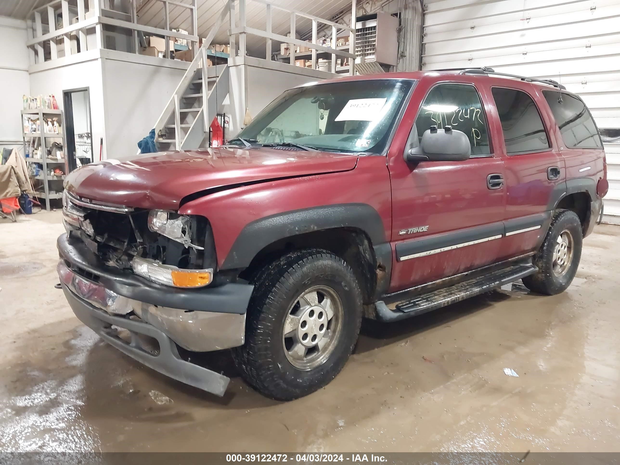 Photo 1 VIN: 1GNEK13T01J311538 - CHEVROLET TAHOE 