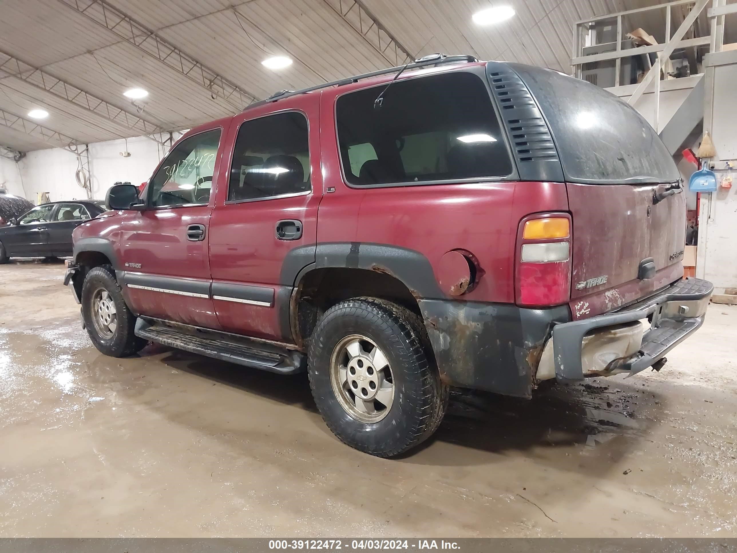 Photo 2 VIN: 1GNEK13T01J311538 - CHEVROLET TAHOE 