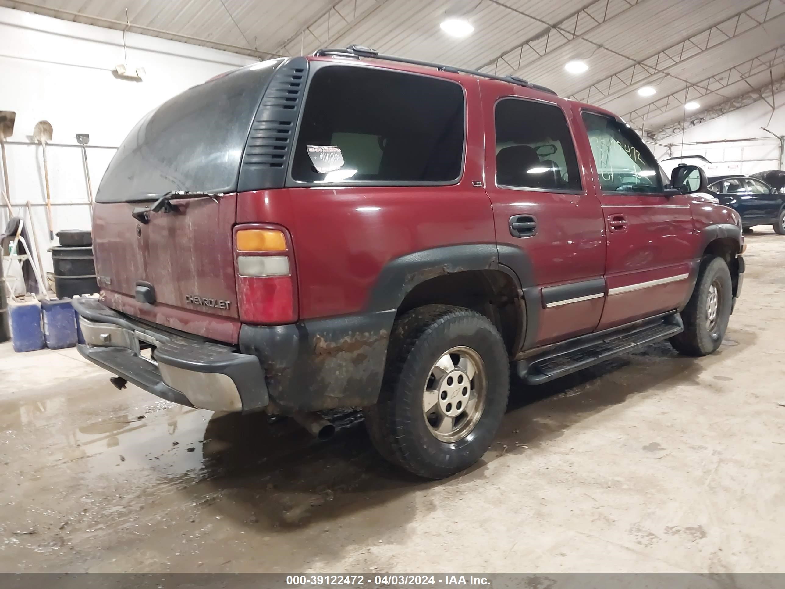 Photo 3 VIN: 1GNEK13T01J311538 - CHEVROLET TAHOE 