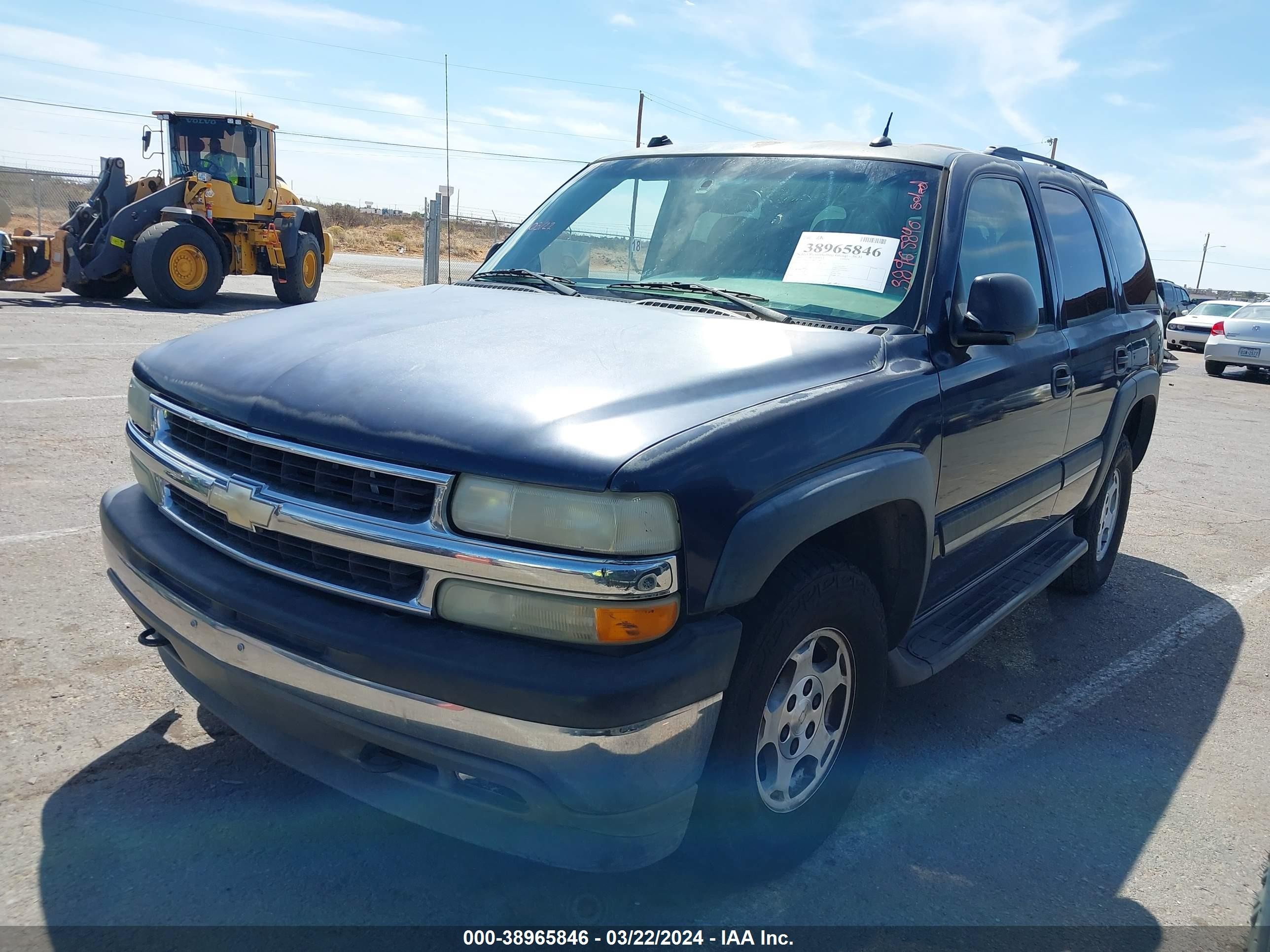 Photo 1 VIN: 1GNEK13T25R275228 - CHEVROLET TAHOE 