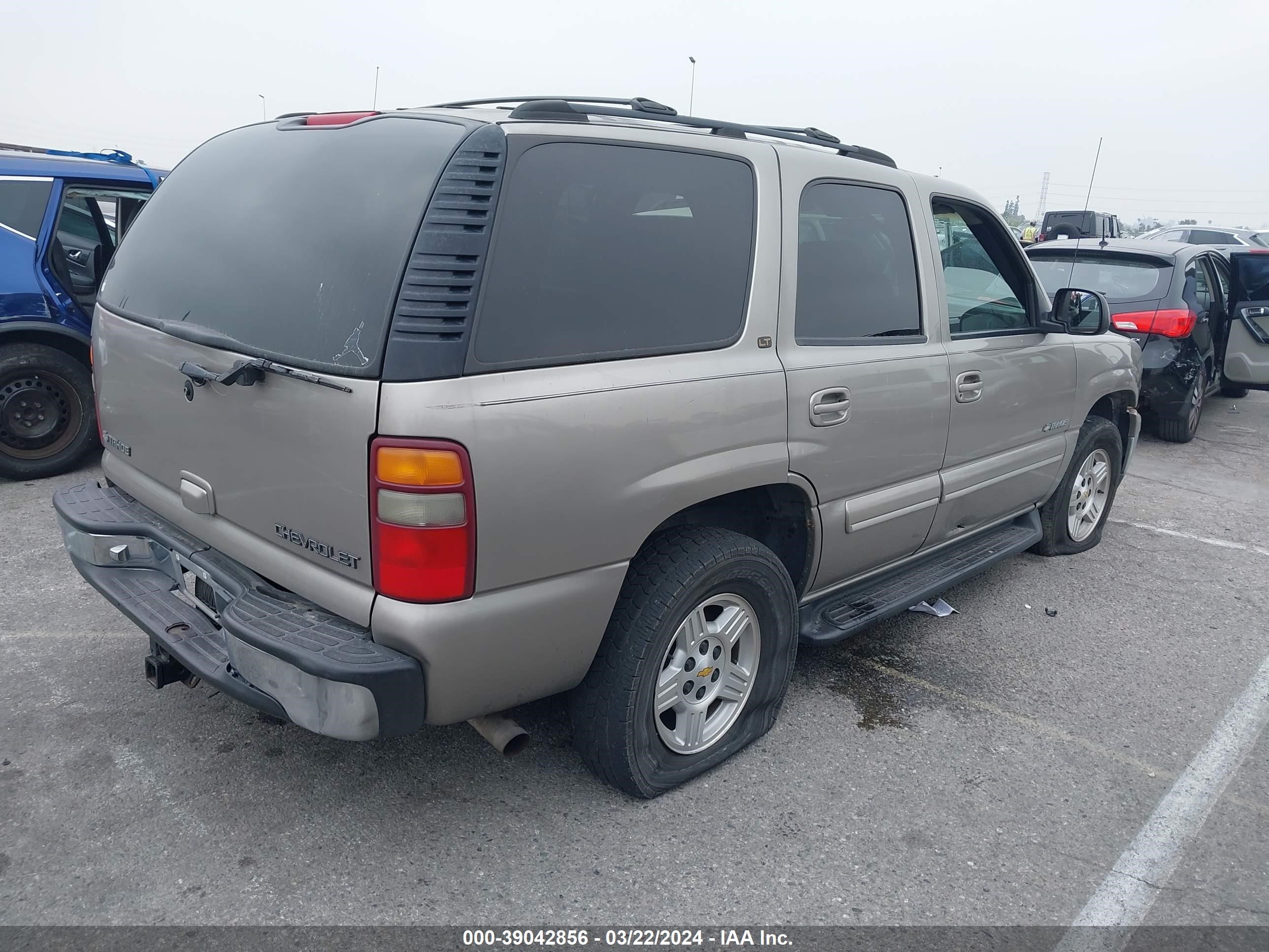 Photo 3 VIN: 1GNEK13T41J287759 - CHEVROLET TAHOE 