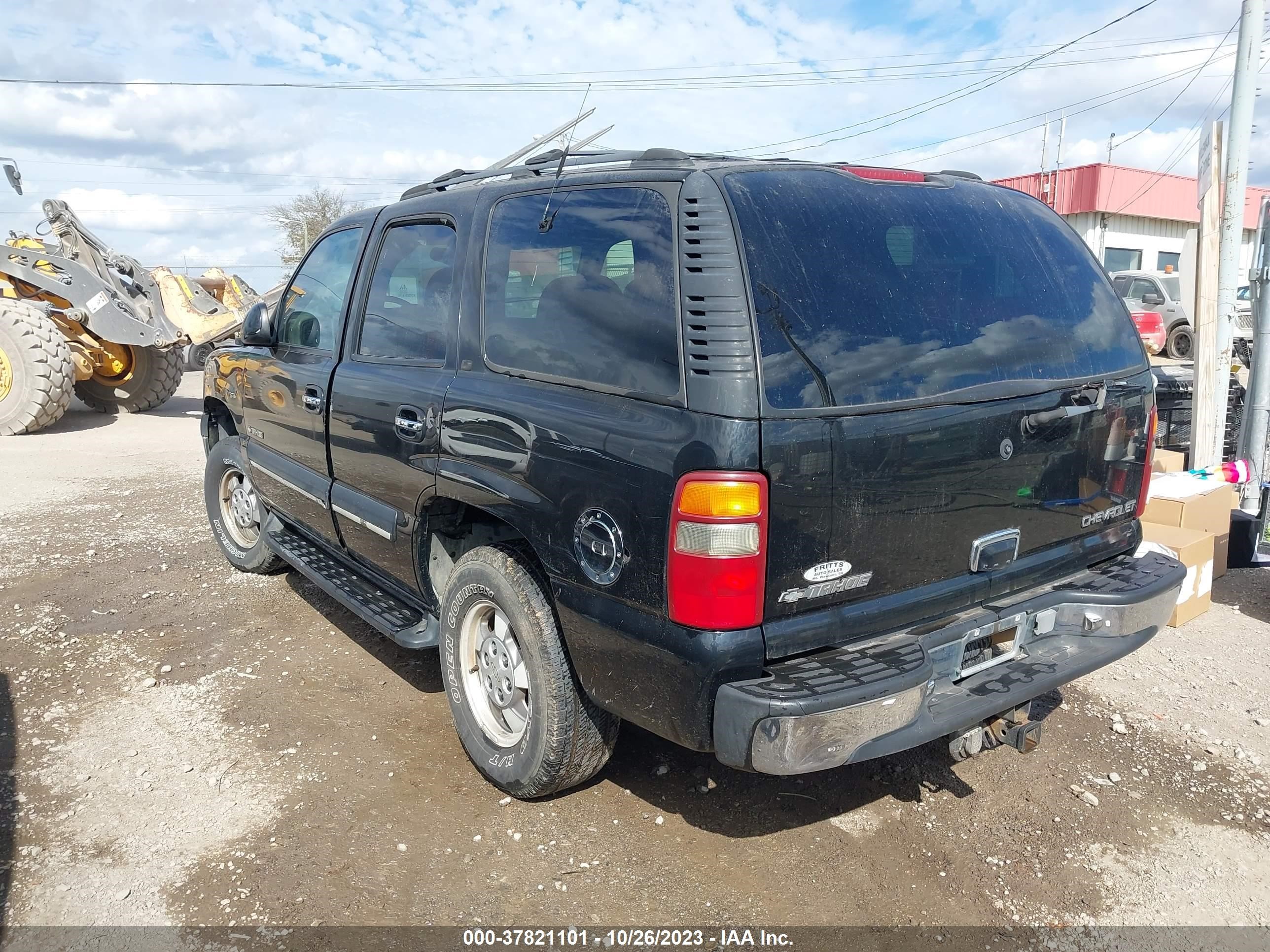 Photo 2 VIN: 1GNEK13T41R115717 - CHEVROLET TAHOE 