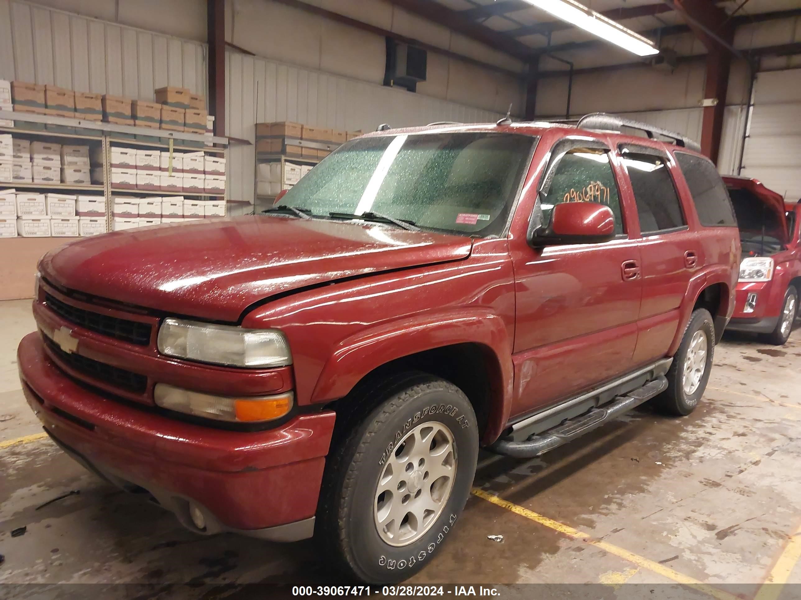 Photo 1 VIN: 1GNEK13T54R260107 - CHEVROLET TAHOE 