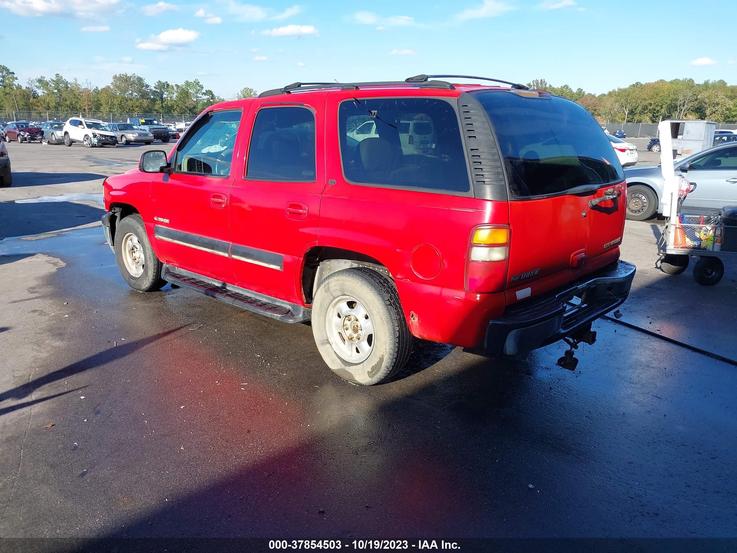 Photo 2 VIN: 1GNEK13T71R216525 - CHEVROLET TAHOE 