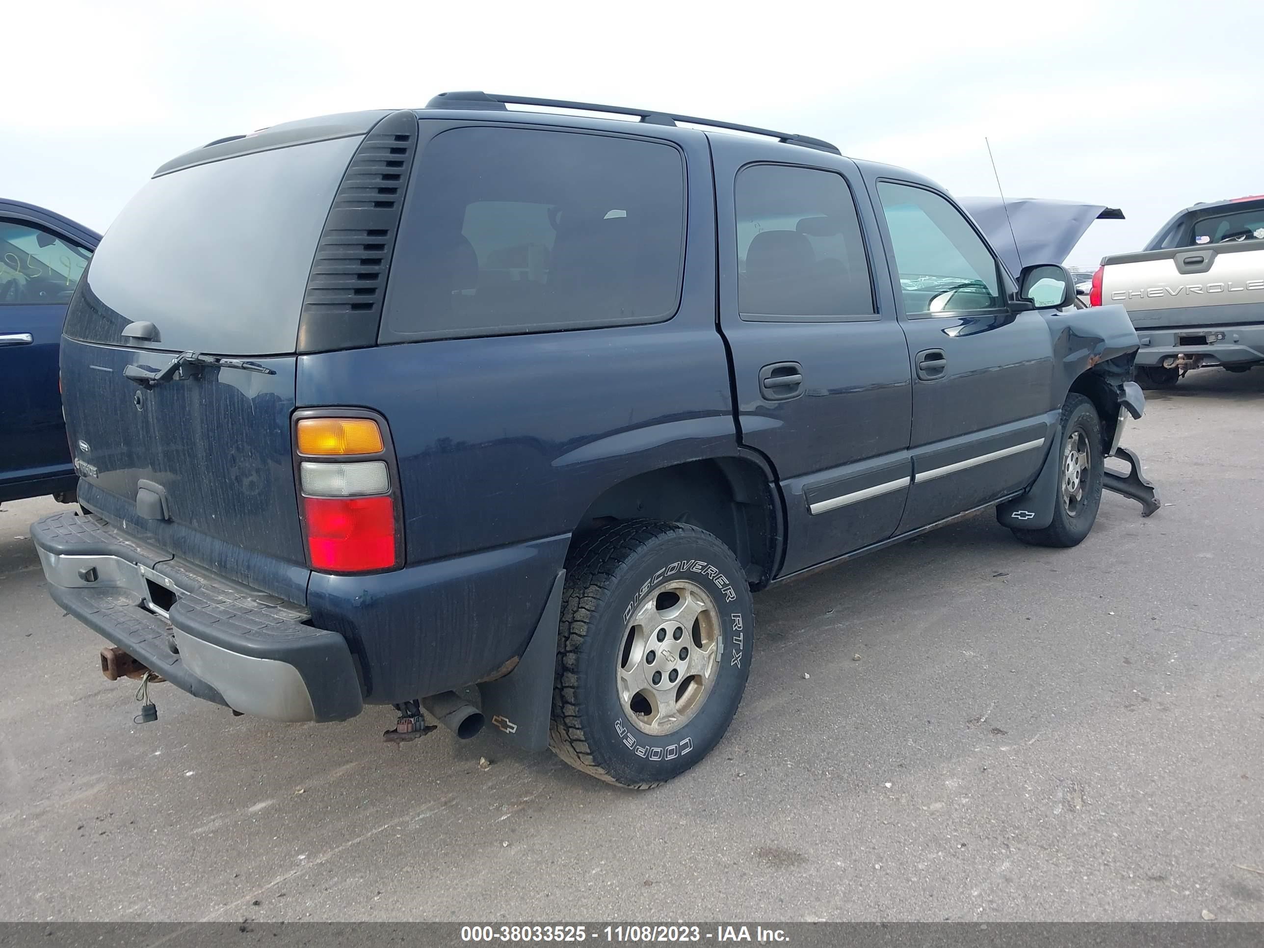 Photo 3 VIN: 1GNEK13T76J144957 - CHEVROLET TAHOE 