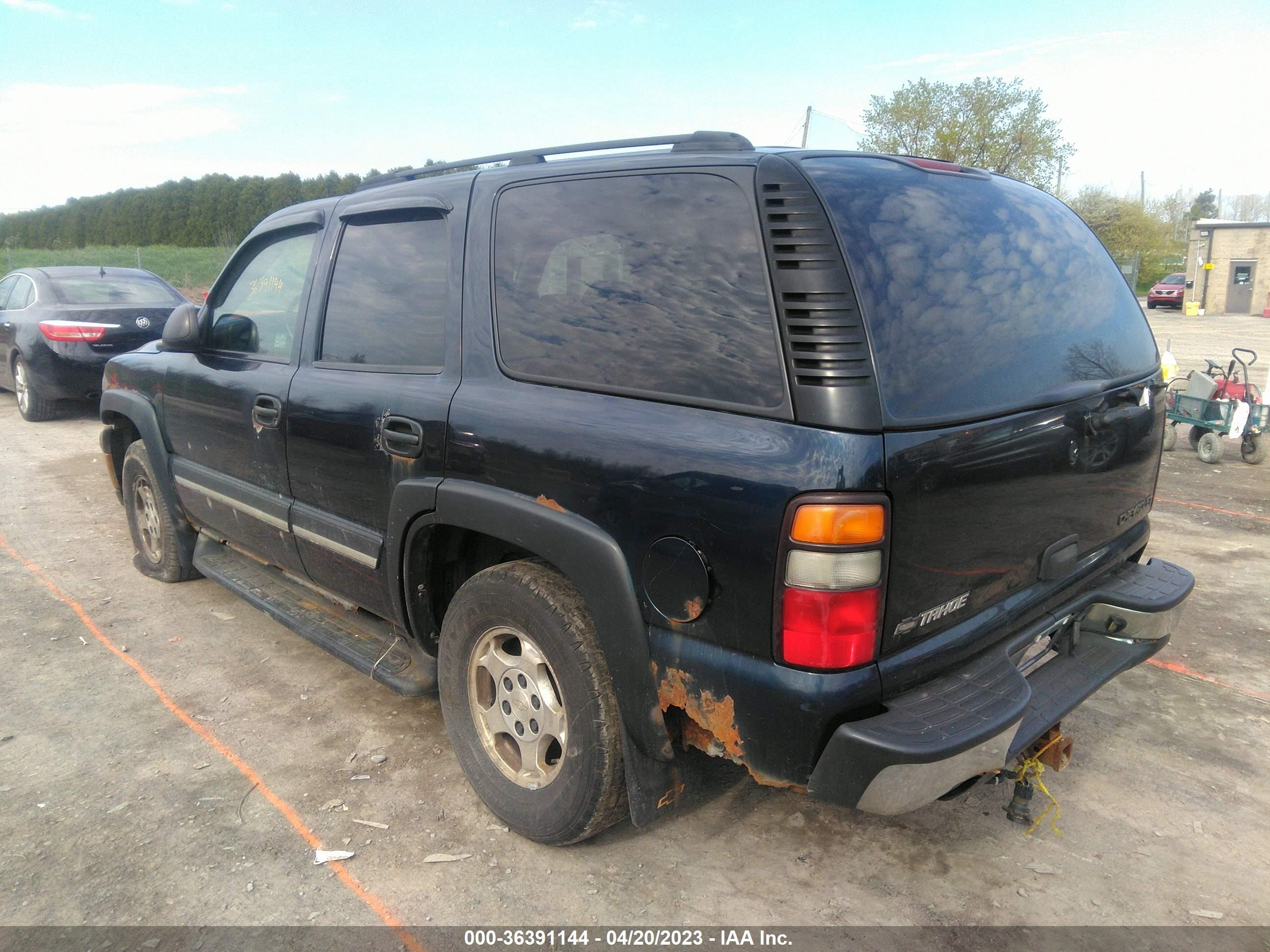 Photo 2 VIN: 1GNEK13T85J194507 - CHEVROLET TAHOE 