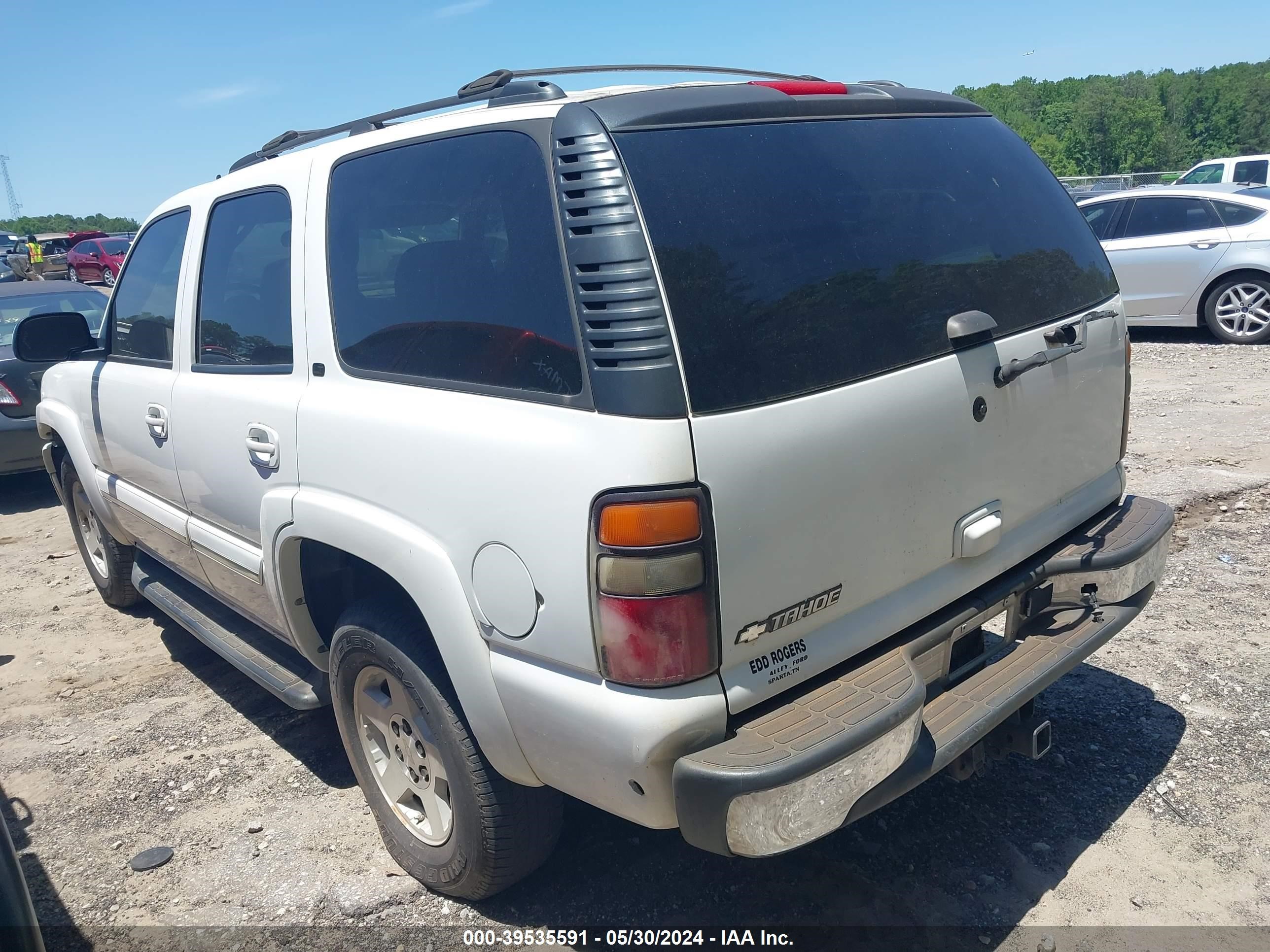 Photo 2 VIN: 1GNEK13T86R166712 - CHEVROLET TAHOE 