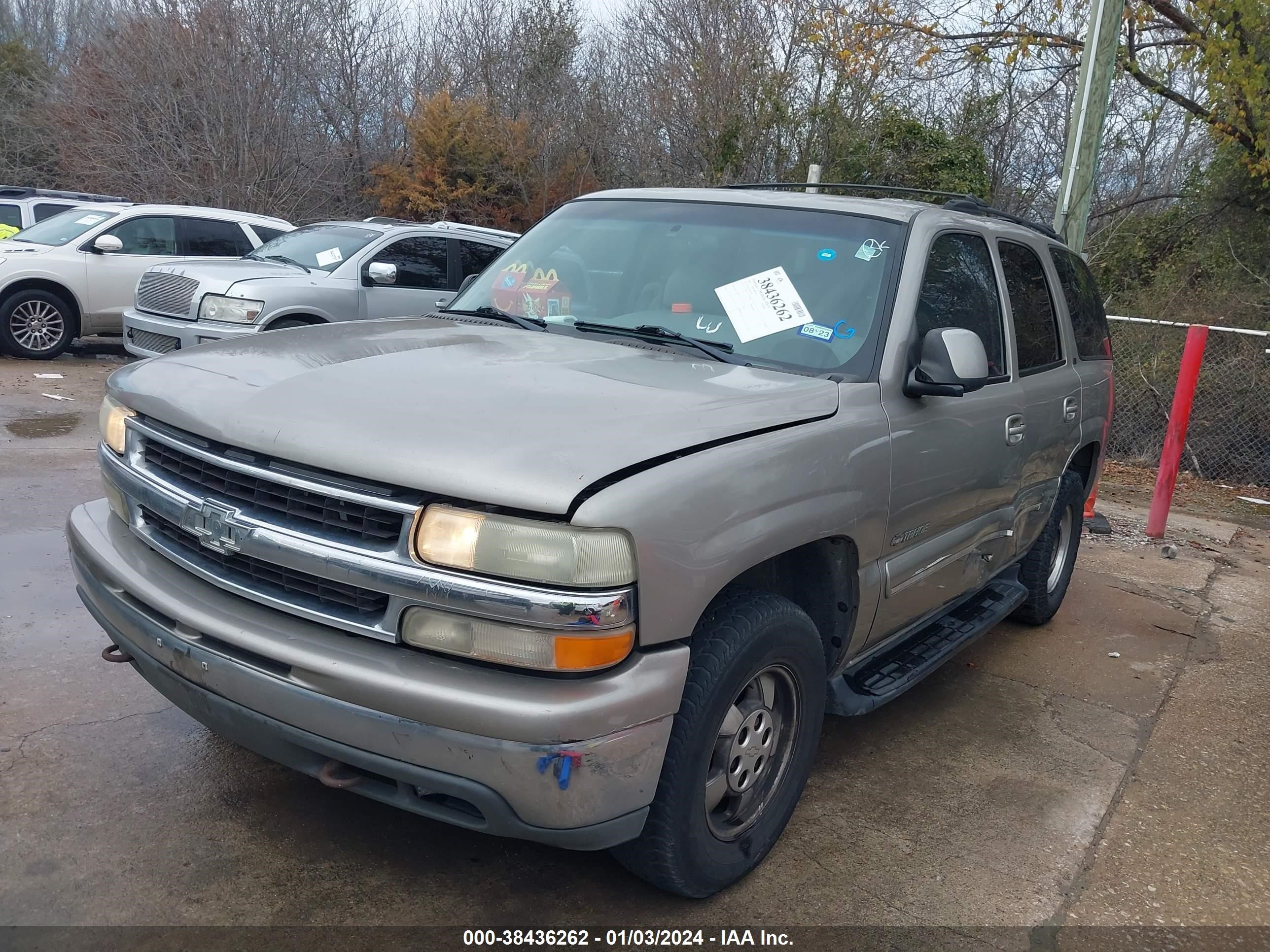 Photo 1 VIN: 1GNEK13T91J113654 - CHEVROLET TAHOE 