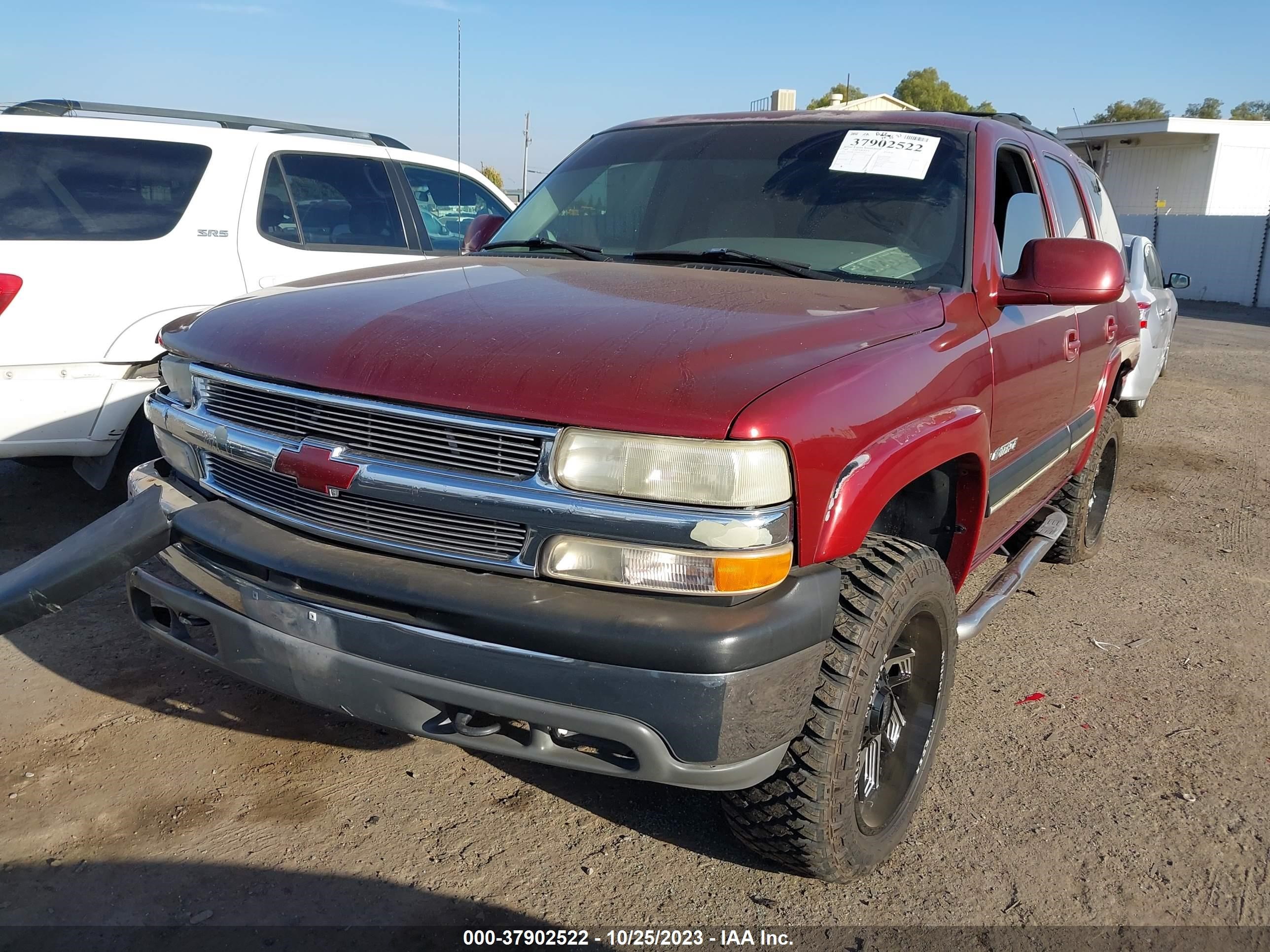 Photo 1 VIN: 1GNEK13T91R117057 - CHEVROLET TAHOE 