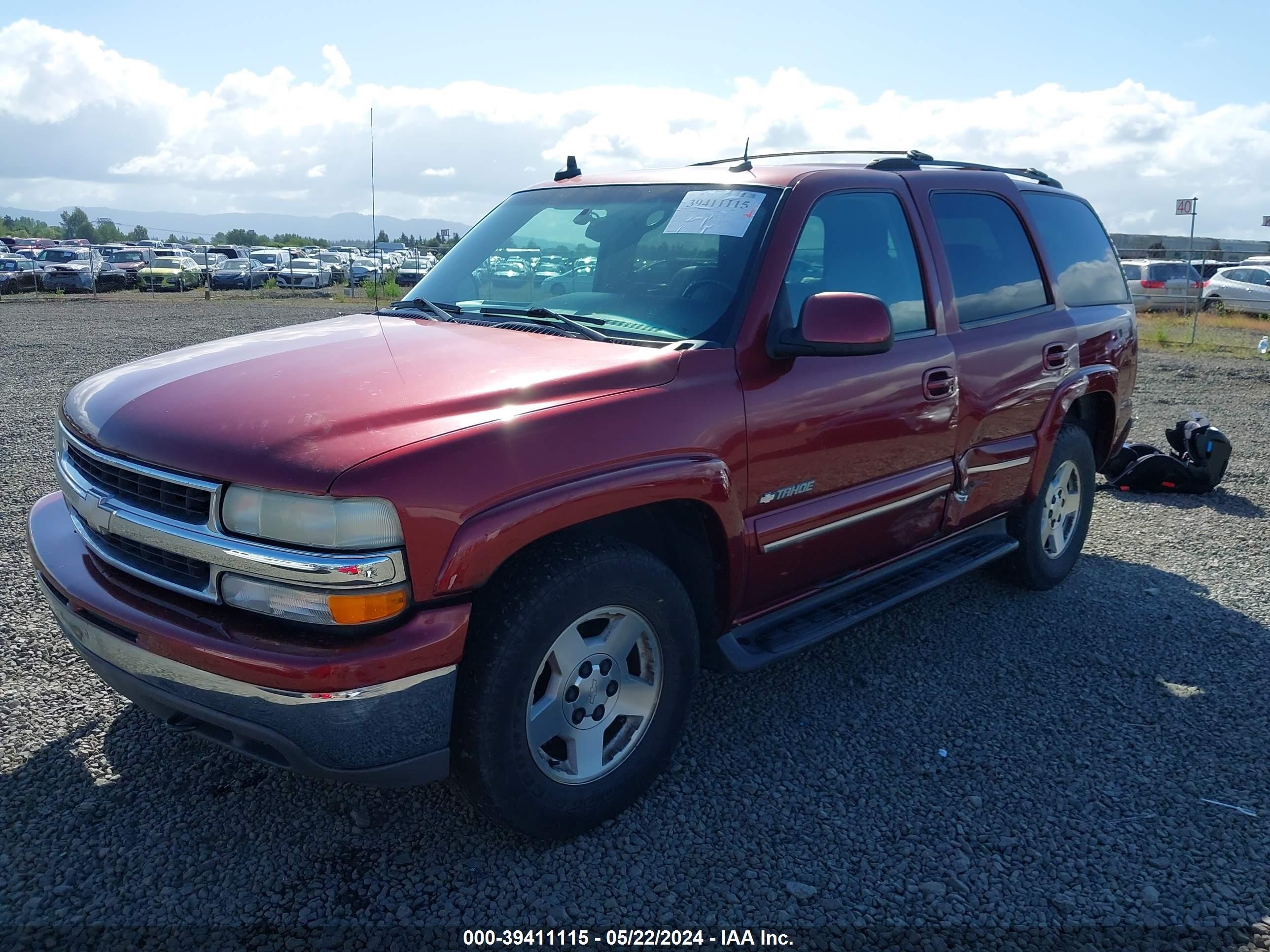 Photo 1 VIN: 1GNEK13T93R128286 - CHEVROLET TAHOE 