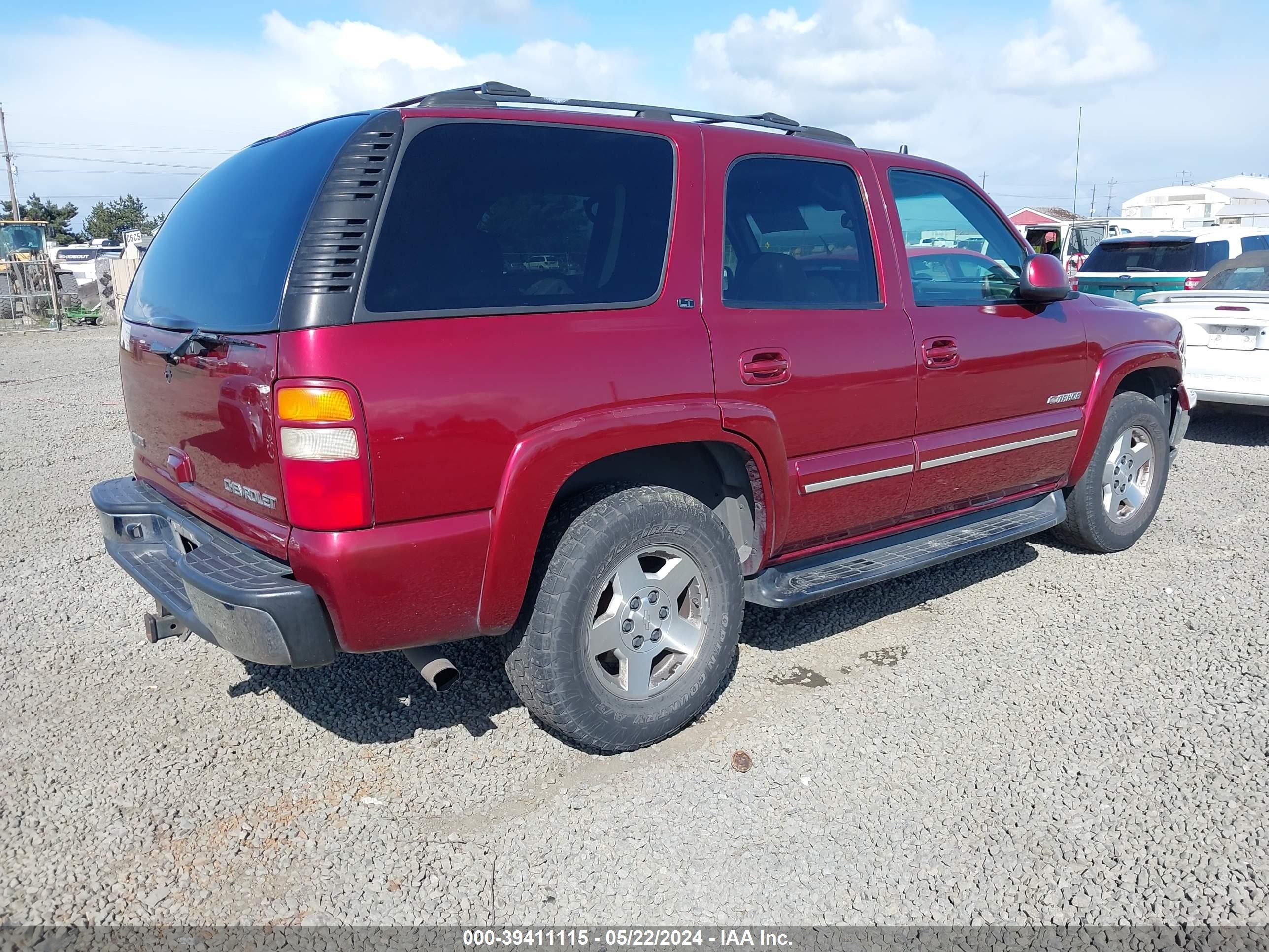 Photo 3 VIN: 1GNEK13T93R128286 - CHEVROLET TAHOE 