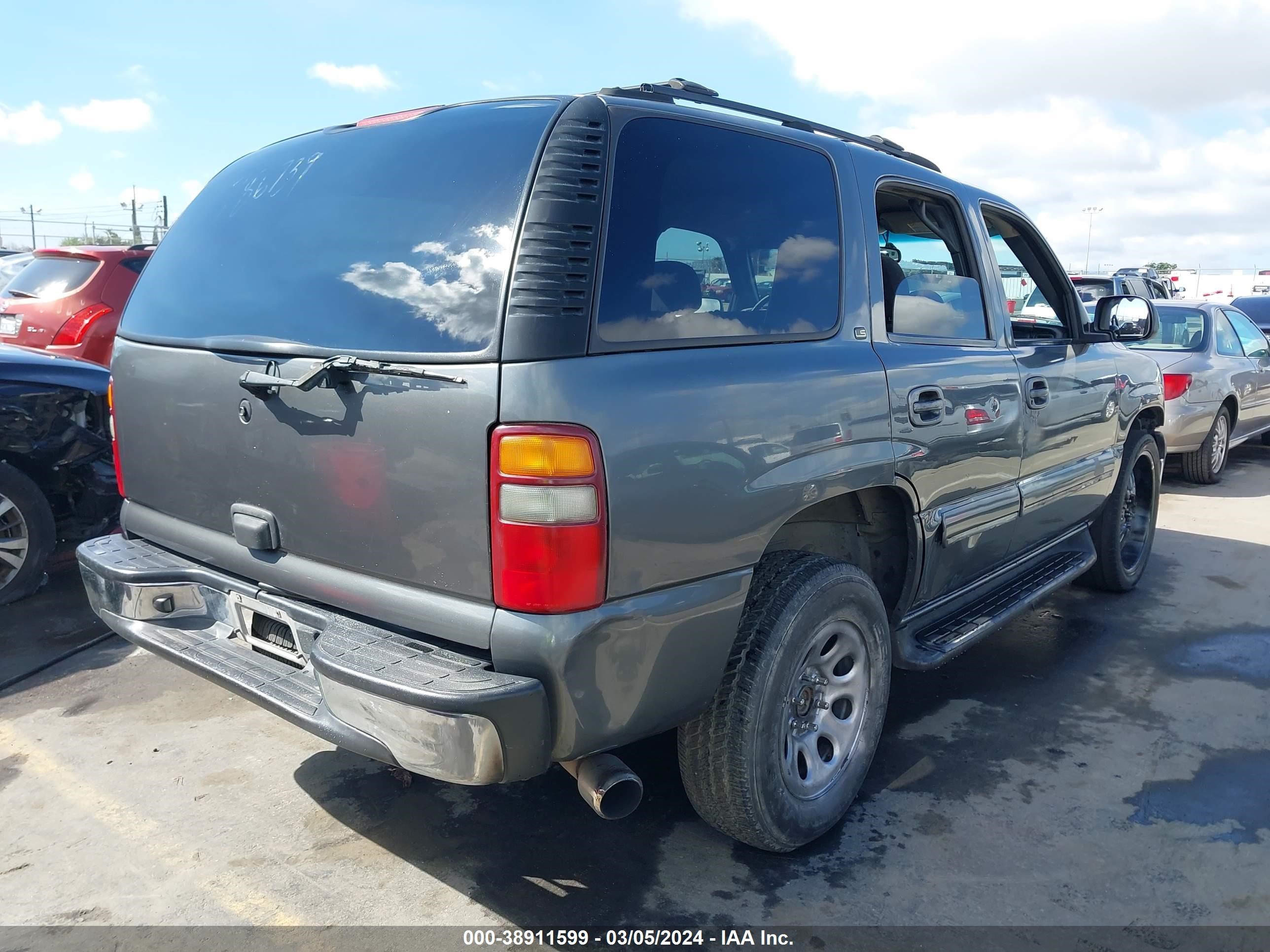 Photo 3 VIN: 1GNEK13V72R259572 - CHEVROLET TAHOE 