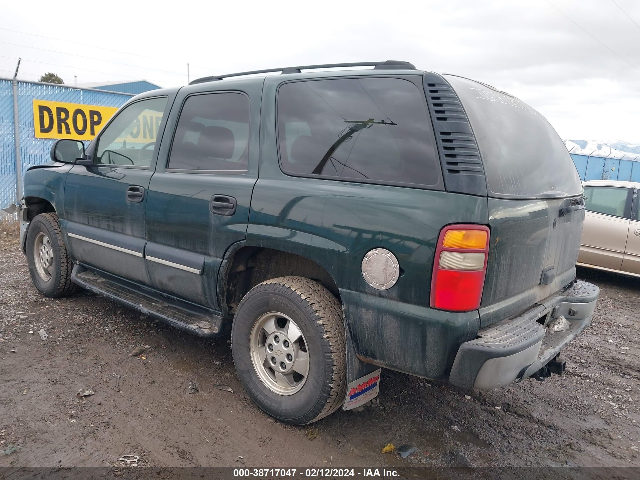 Photo 2 VIN: 1GNEK13Z03J184068 - CHEVROLET TAHOE 