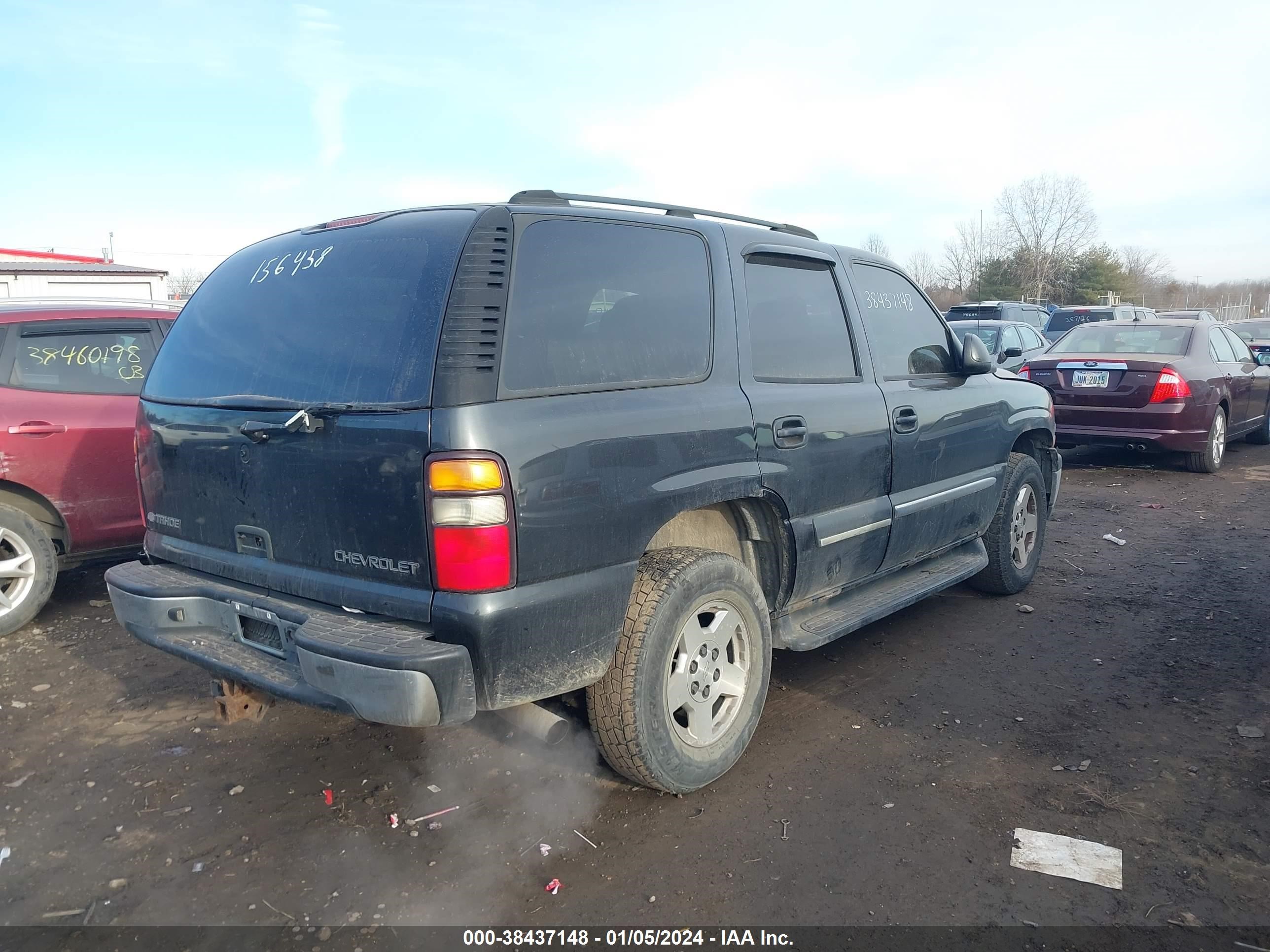 Photo 3 VIN: 1GNEK13Z14R156458 - CHEVROLET TAHOE 