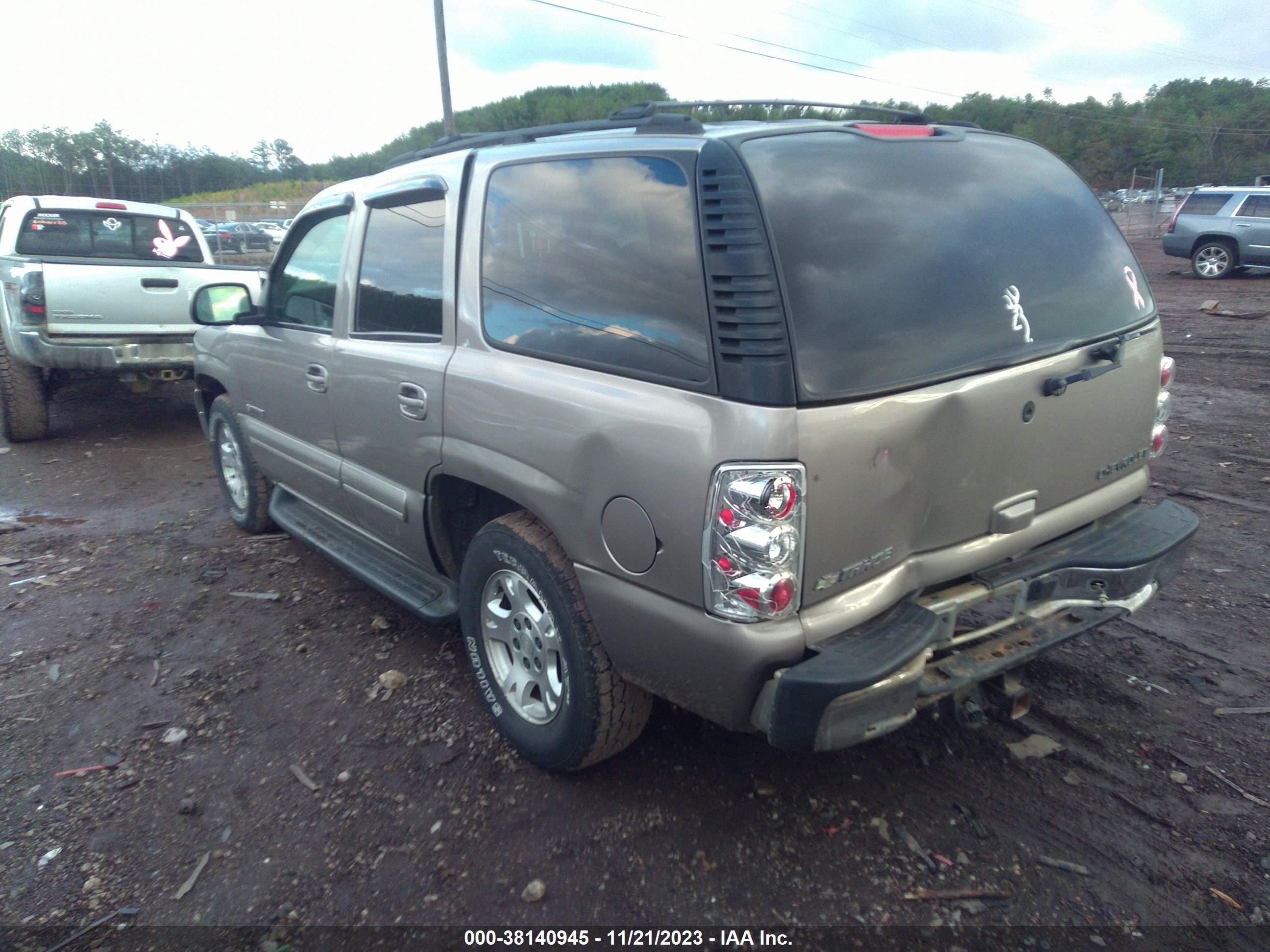 Photo 2 VIN: 1GNEK13Z33J234669 - CHEVROLET TAHOE 