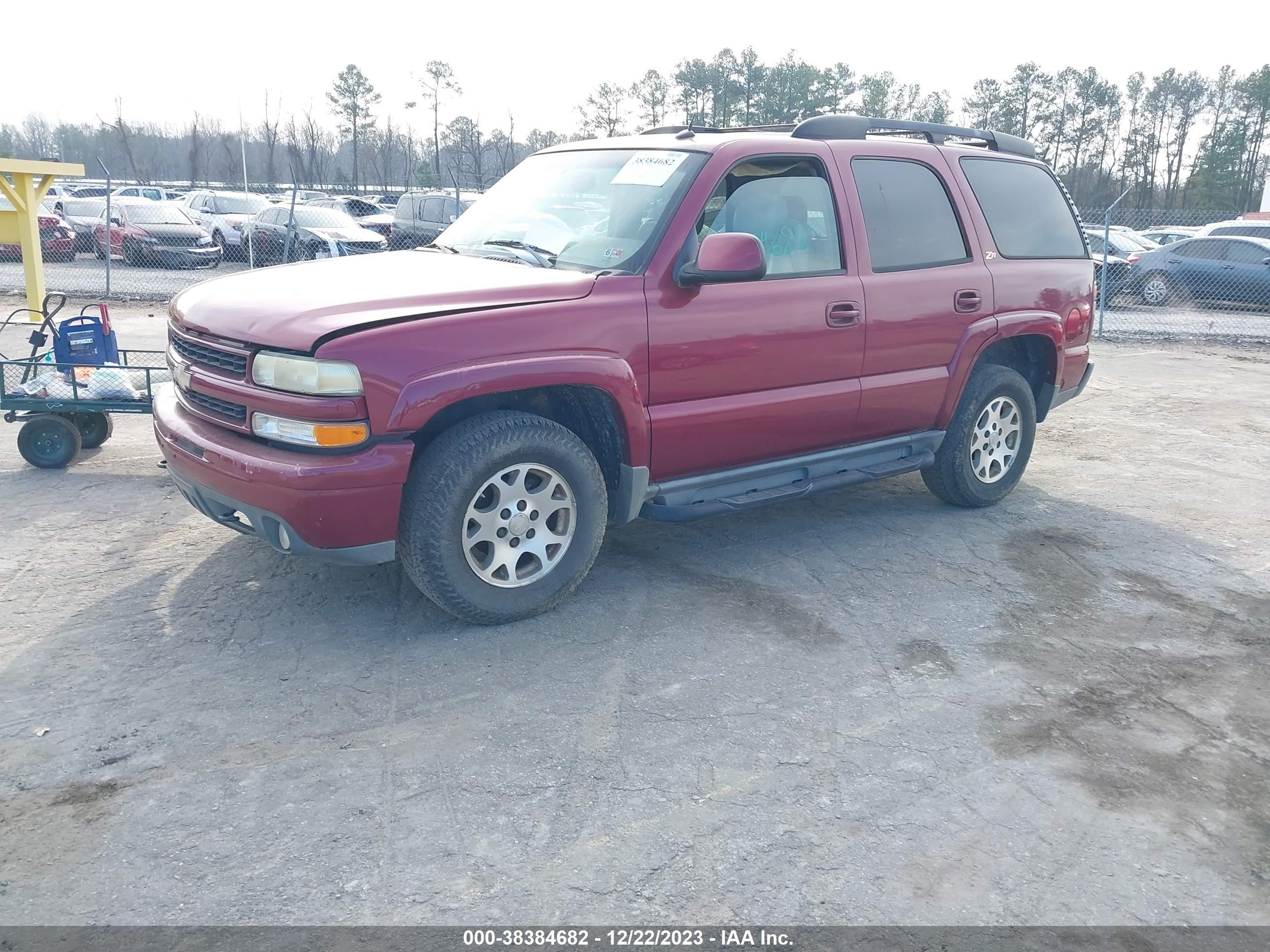 Photo 1 VIN: 1GNEK13Z44R296052 - CHEVROLET TAHOE 