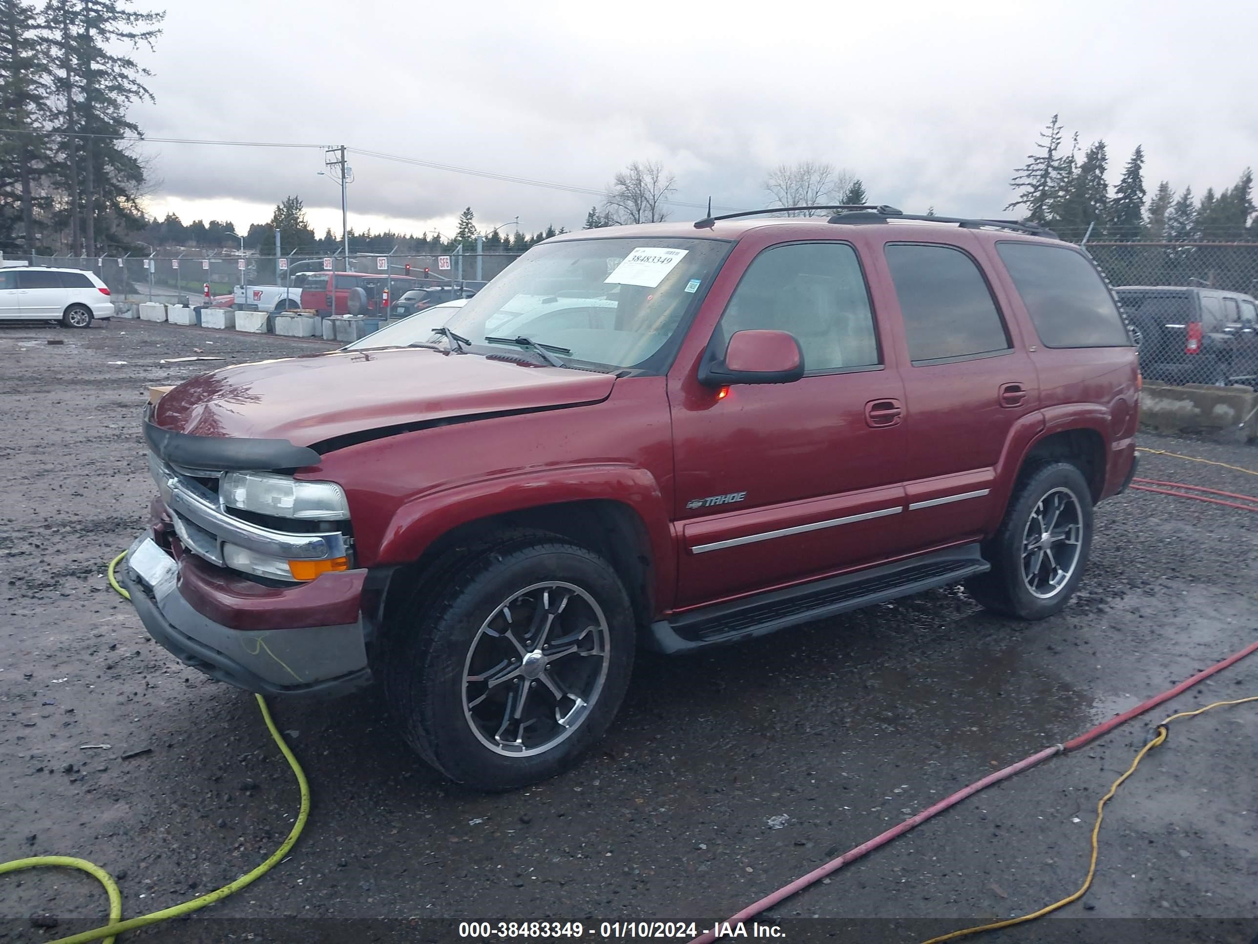 Photo 1 VIN: 1GNEK13Z52J323481 - CHEVROLET TAHOE 