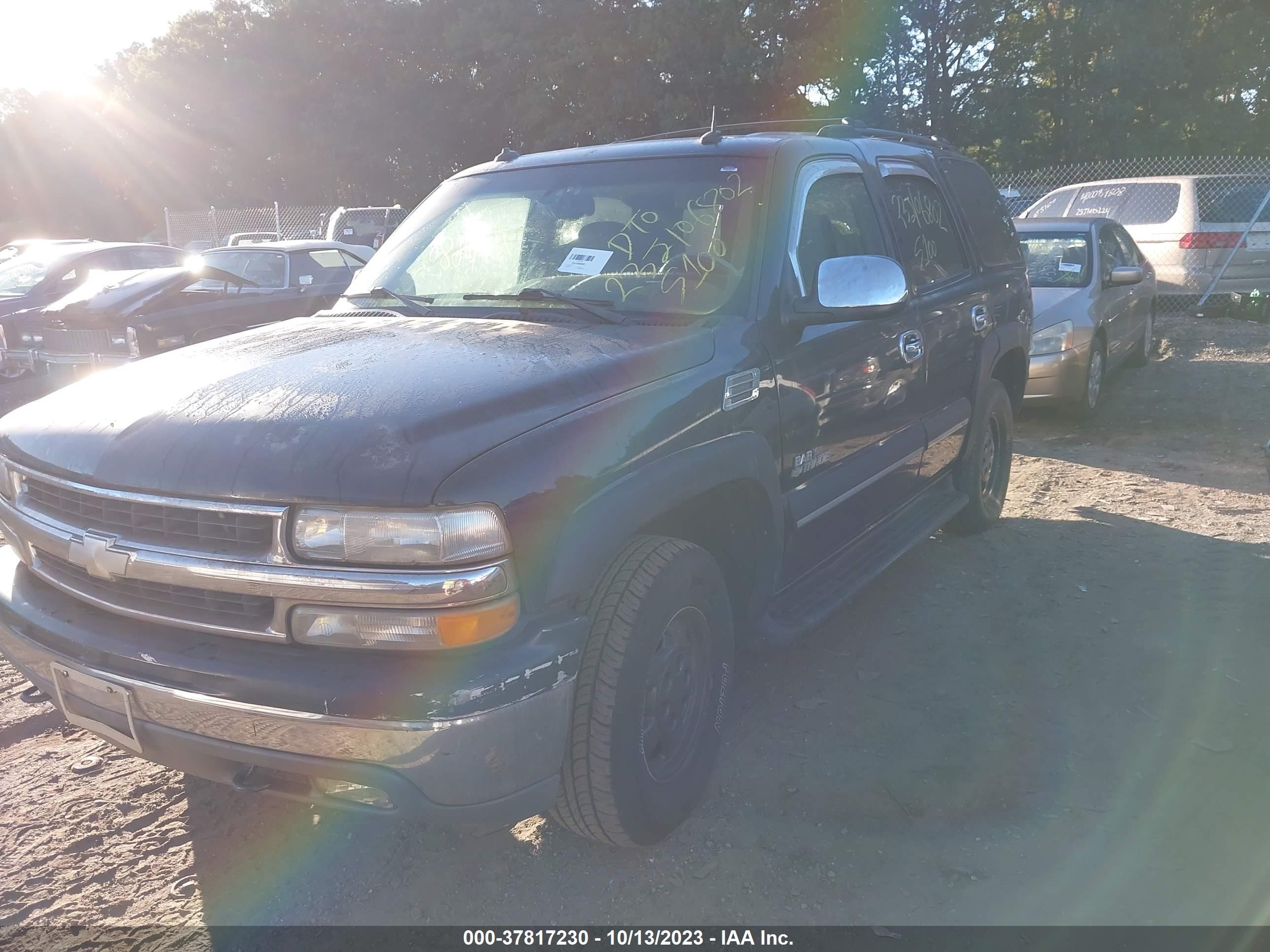 Photo 1 VIN: 1GNEK13Z53J321604 - CHEVROLET TAHOE 