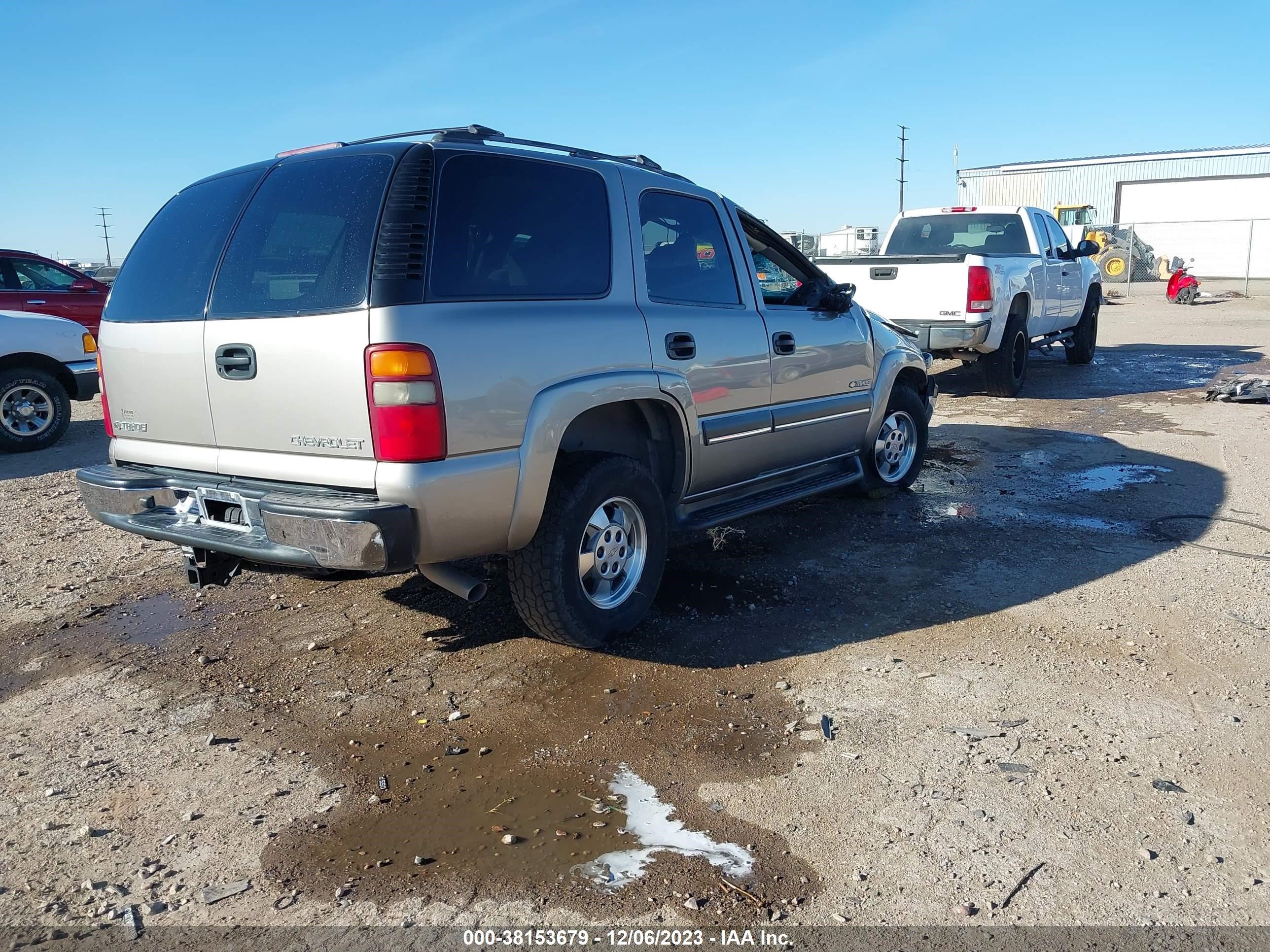 Photo 3 VIN: 1GNEK13Z53R225425 - CHEVROLET TAHOE 