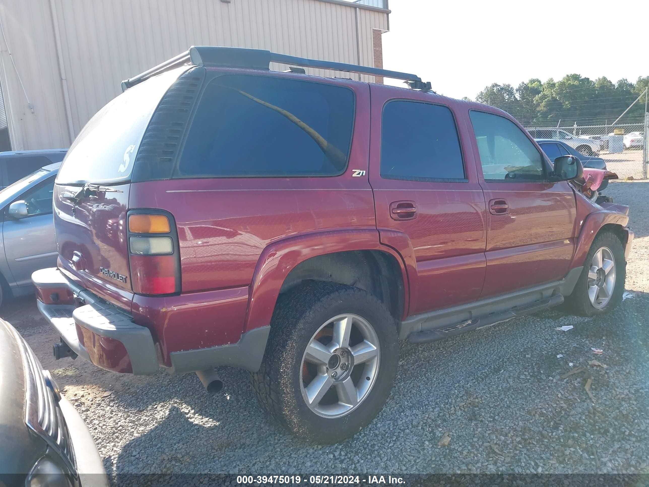 Photo 3 VIN: 1GNEK13Z54R322500 - CHEVROLET TAHOE 