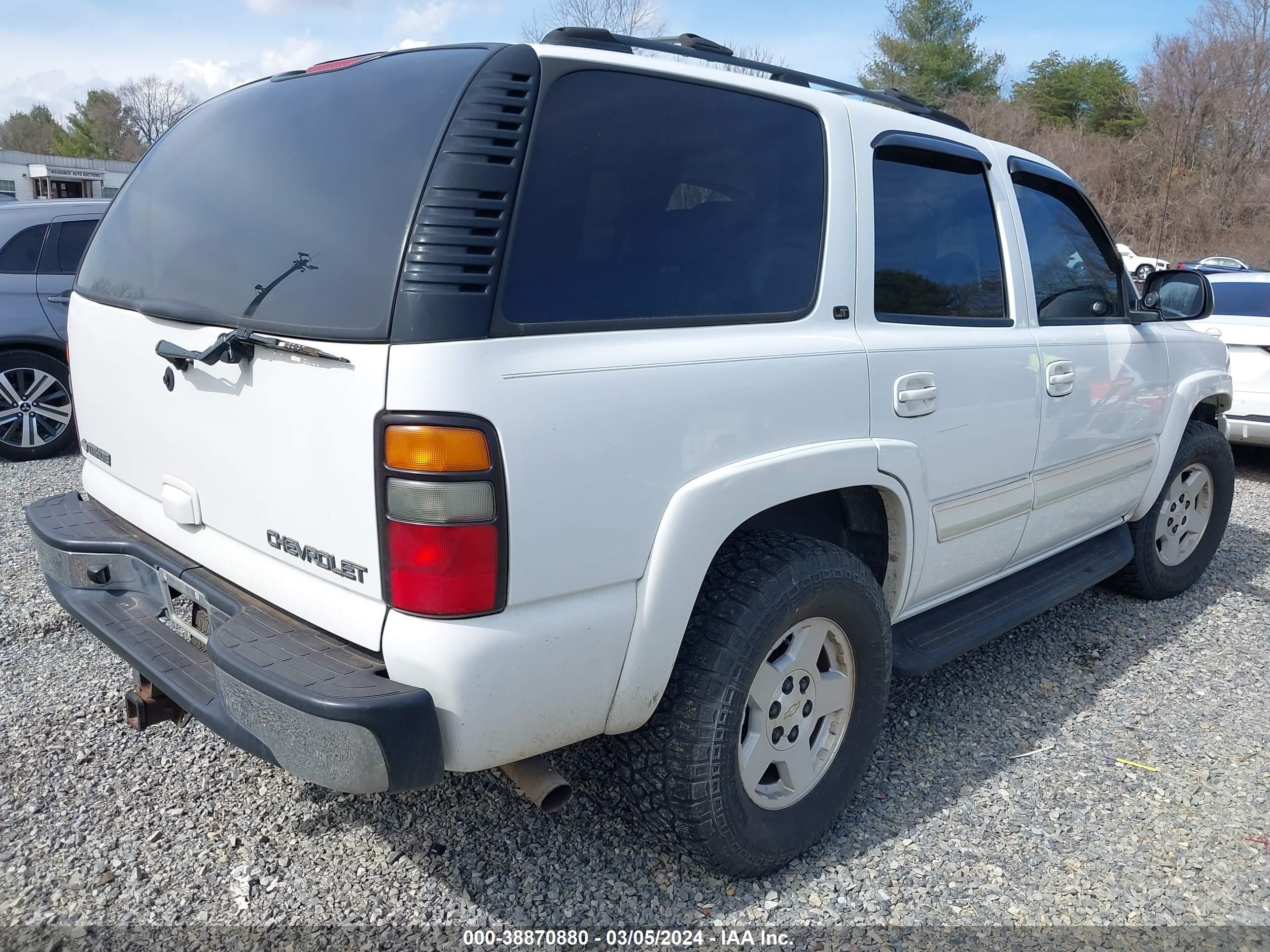 Photo 3 VIN: 1GNEK13Z64R237228 - CHEVROLET TAHOE 