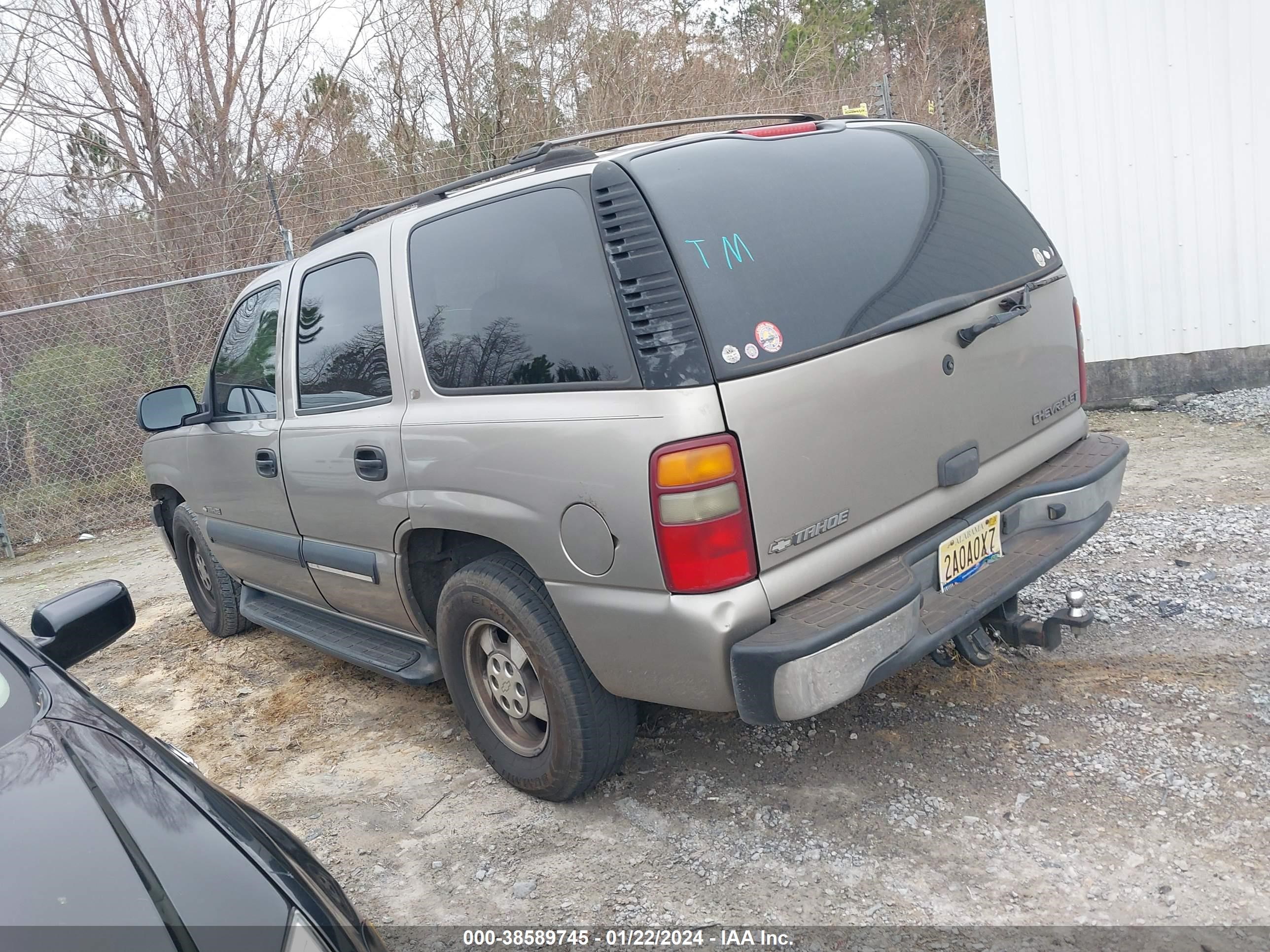 Photo 2 VIN: 1GNEK13Z72J233636 - CHEVROLET TAHOE 