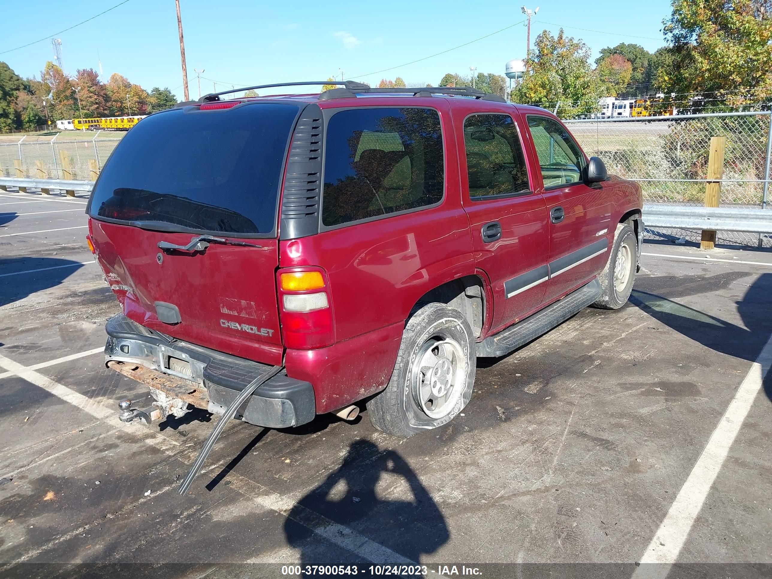 Photo 3 VIN: 1GNEK13Z73J191230 - CHEVROLET TAHOE 