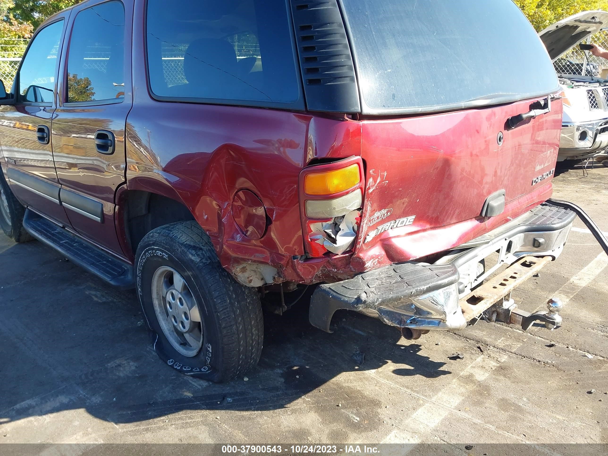 Photo 5 VIN: 1GNEK13Z73J191230 - CHEVROLET TAHOE 