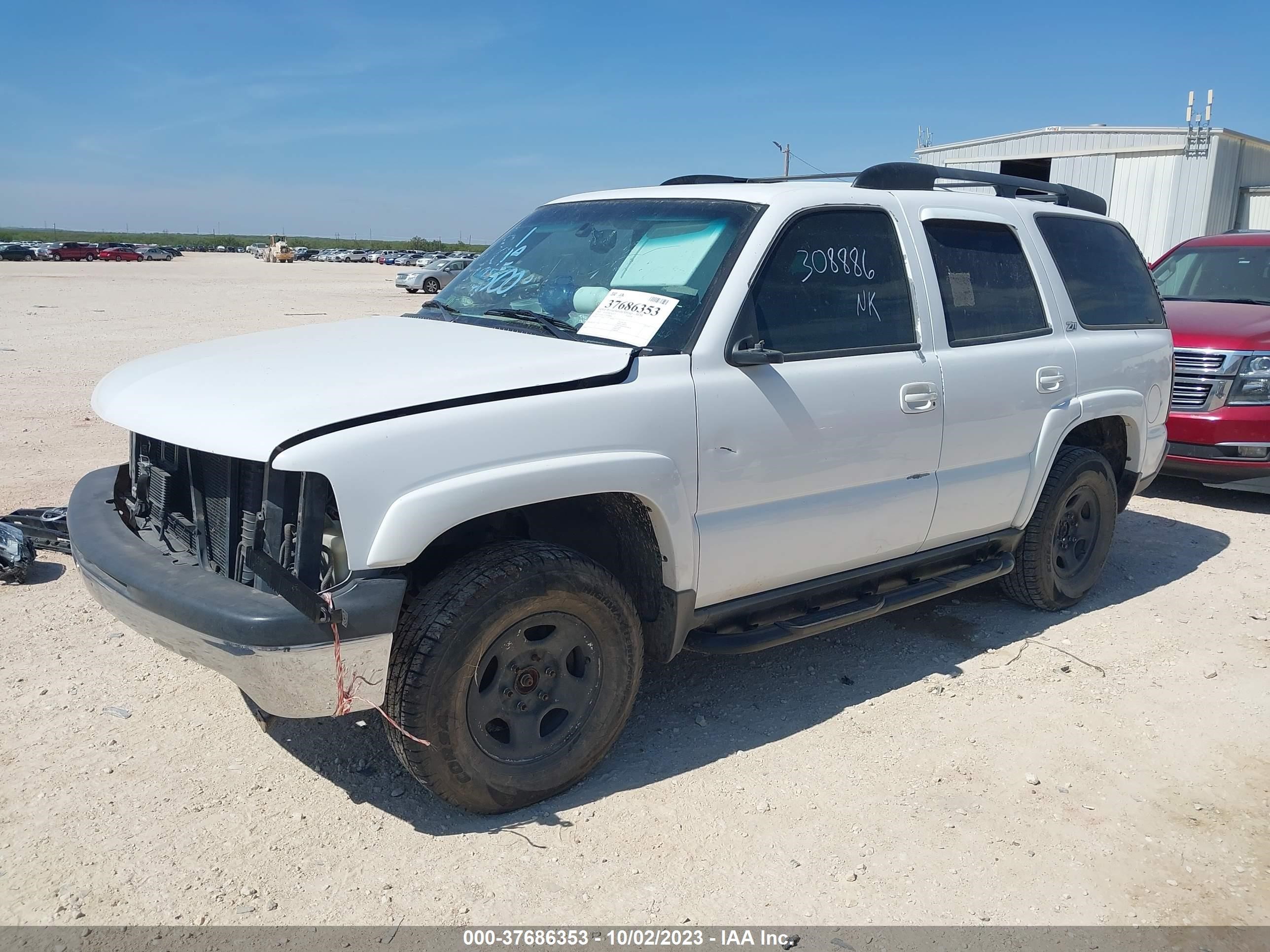 Photo 1 VIN: 1GNEK13Z73R308886 - CHEVROLET TAHOE 