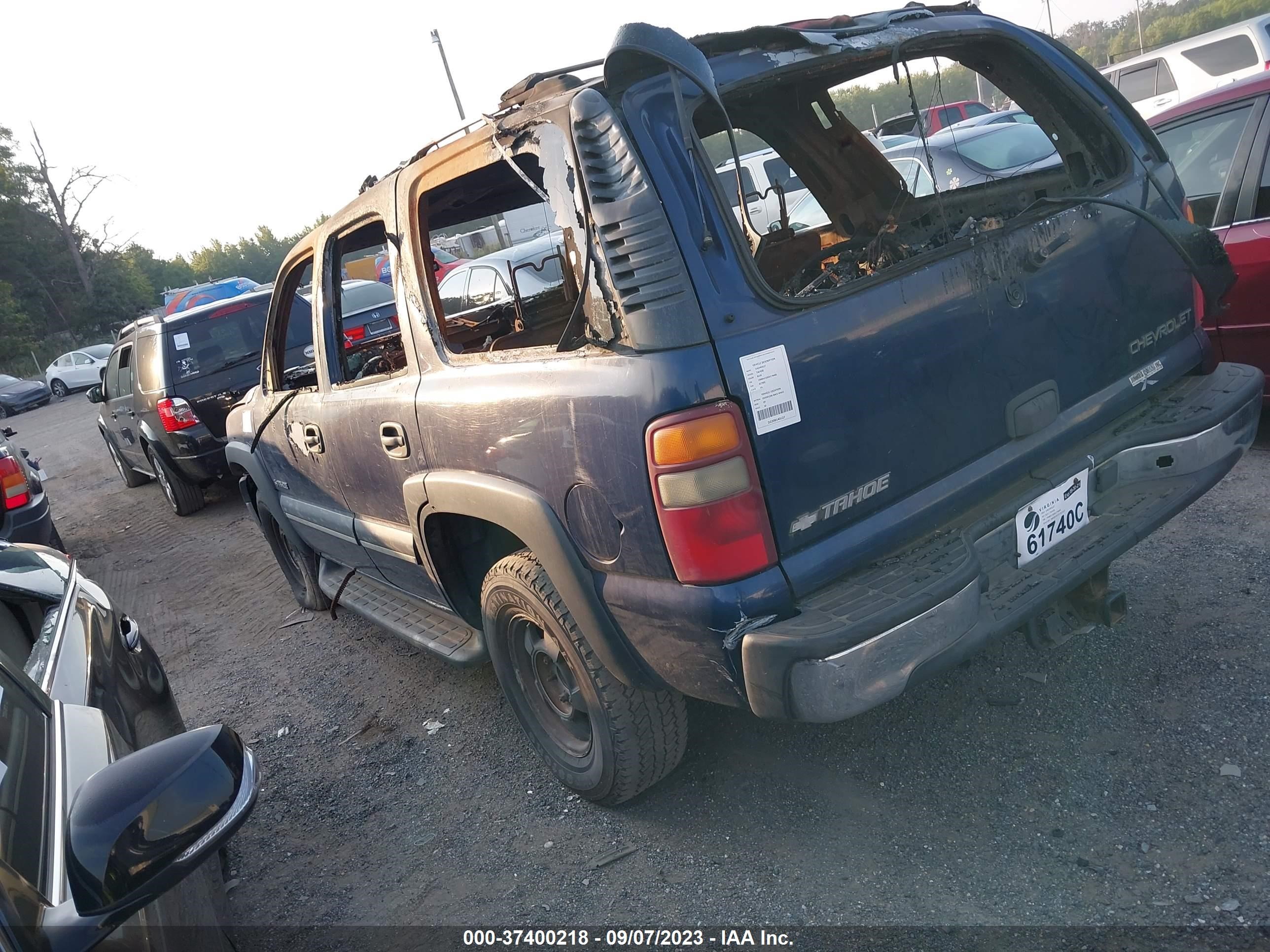 Photo 2 VIN: 1GNEK13Z83J176400 - CHEVROLET TAHOE 