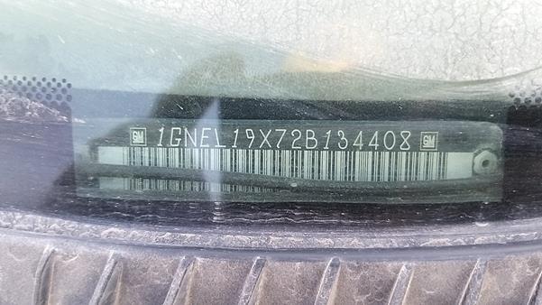 Photo 2 VIN: 1GNEL19X72B134408 - CHEVROLET ASTRO 