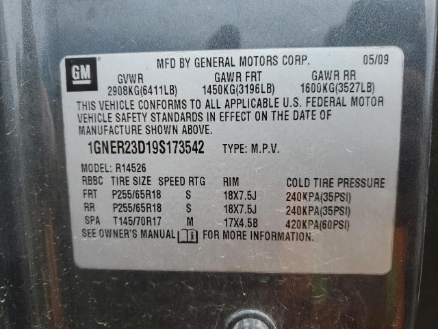 Photo 12 VIN: 1GNER23D19S173542 - CHEVROLET TRAVERSE 