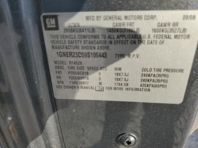 Photo 12 VIN: 1GNER23D59S106443 - CHEVROLET TRAVERSE L 