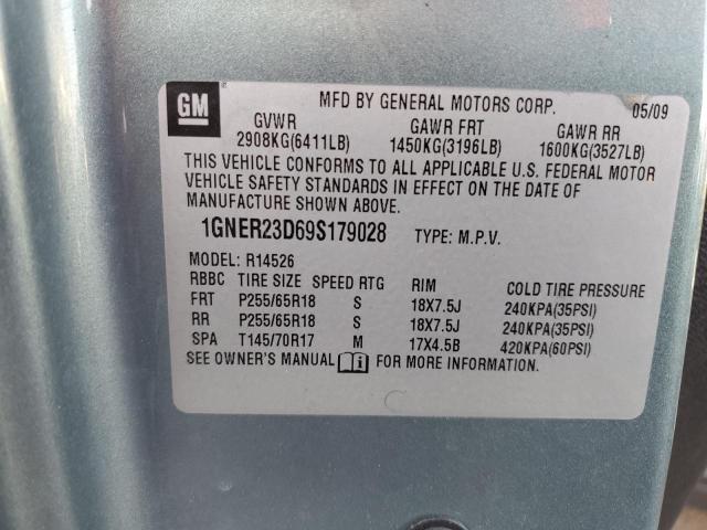 Photo 13 VIN: 1GNER23D69S179028 - CHEVROLET TRAVERSE 