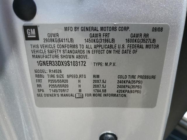 Photo 12 VIN: 1GNER33DX9S103172 - CHEVROLET TRAVERSE 