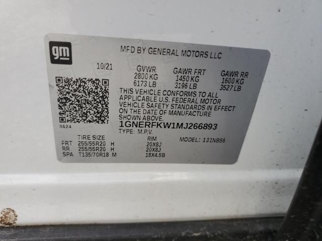 Photo 12 VIN: 1GNERFKW1MJ266893 - CHEVROLET TRAVERSE L 