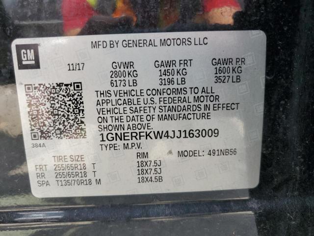 Photo 12 VIN: 1GNERFKW4JJ163009 - CHEVROLET TRAVERSE 