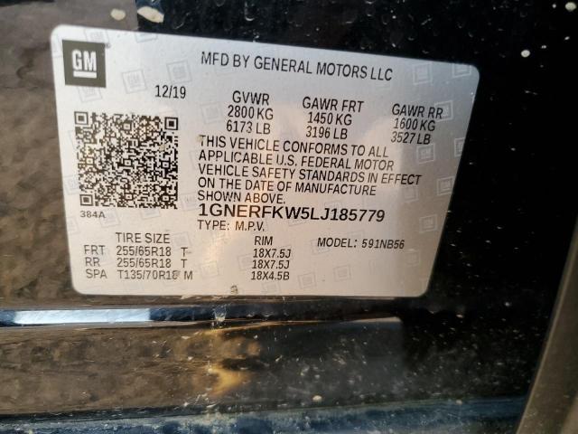 Photo 12 VIN: 1GNERFKW5LJ185779 - CHEVROLET TRAVERSE L 