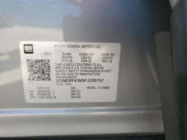 Photo 13 VIN: 1GNERFKW5PJ230757 - CHEVROLET TRAVERSE L 