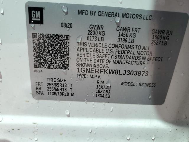 Photo 13 VIN: 1GNERFKW8LJ303873 - CHEVROLET TRAVERSE L 