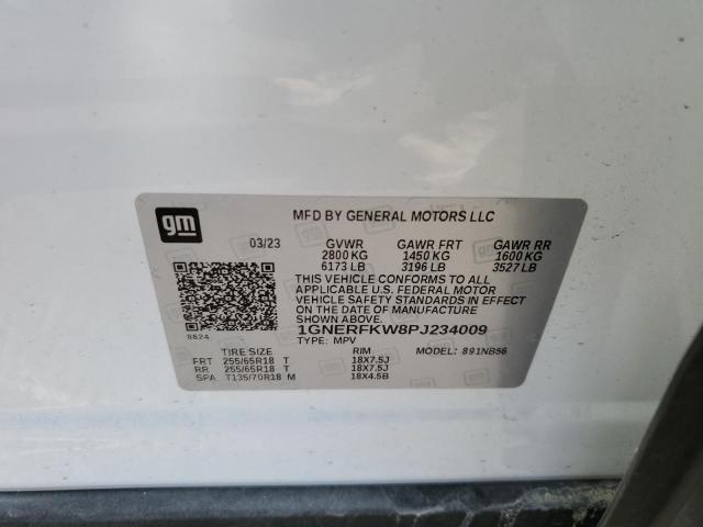 Photo 12 VIN: 1GNERFKW8PJ234009 - CHEVROLET TRAVERSE L 