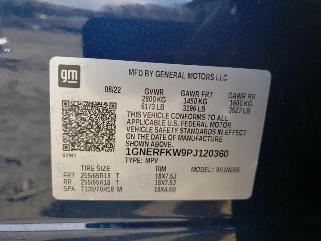 Photo 12 VIN: 1GNERFKW9PJ120360 - CHEVROLET TRAVERSE L 