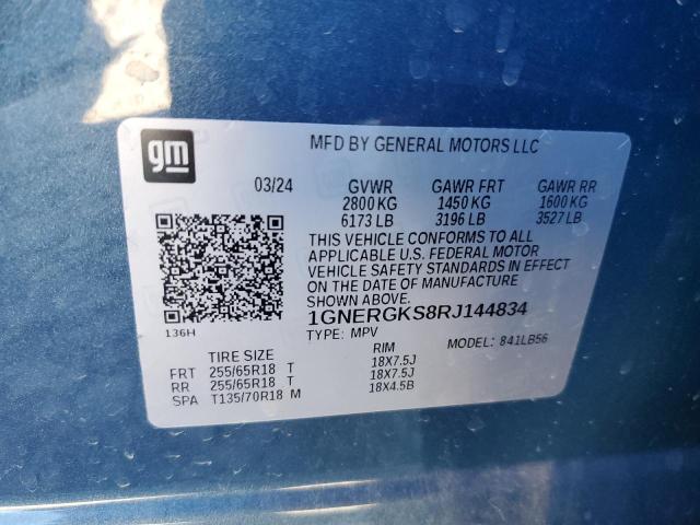 Photo 12 VIN: 1GNERGKS8RJ144834 - CHEVROLET TRAVERSE L 