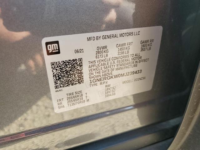 Photo 12 VIN: 1GNERGKW0MJ239433 - CHEVROLET TRAVERSE L 