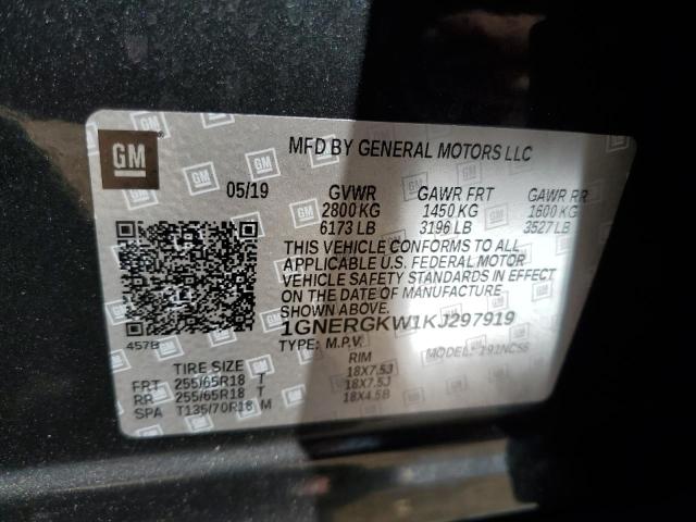 Photo 12 VIN: 1GNERGKW1KJ297919 - CHEVROLET TRAVERSE L 