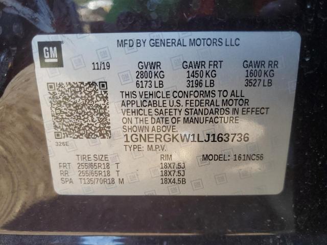 Photo 13 VIN: 1GNERGKW1LJ163736 - CHEVROLET TRAVERSE L 