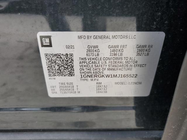 Photo 13 VIN: 1GNERGKW1MJ165522 - CHEVROLET TRAVERSE L 