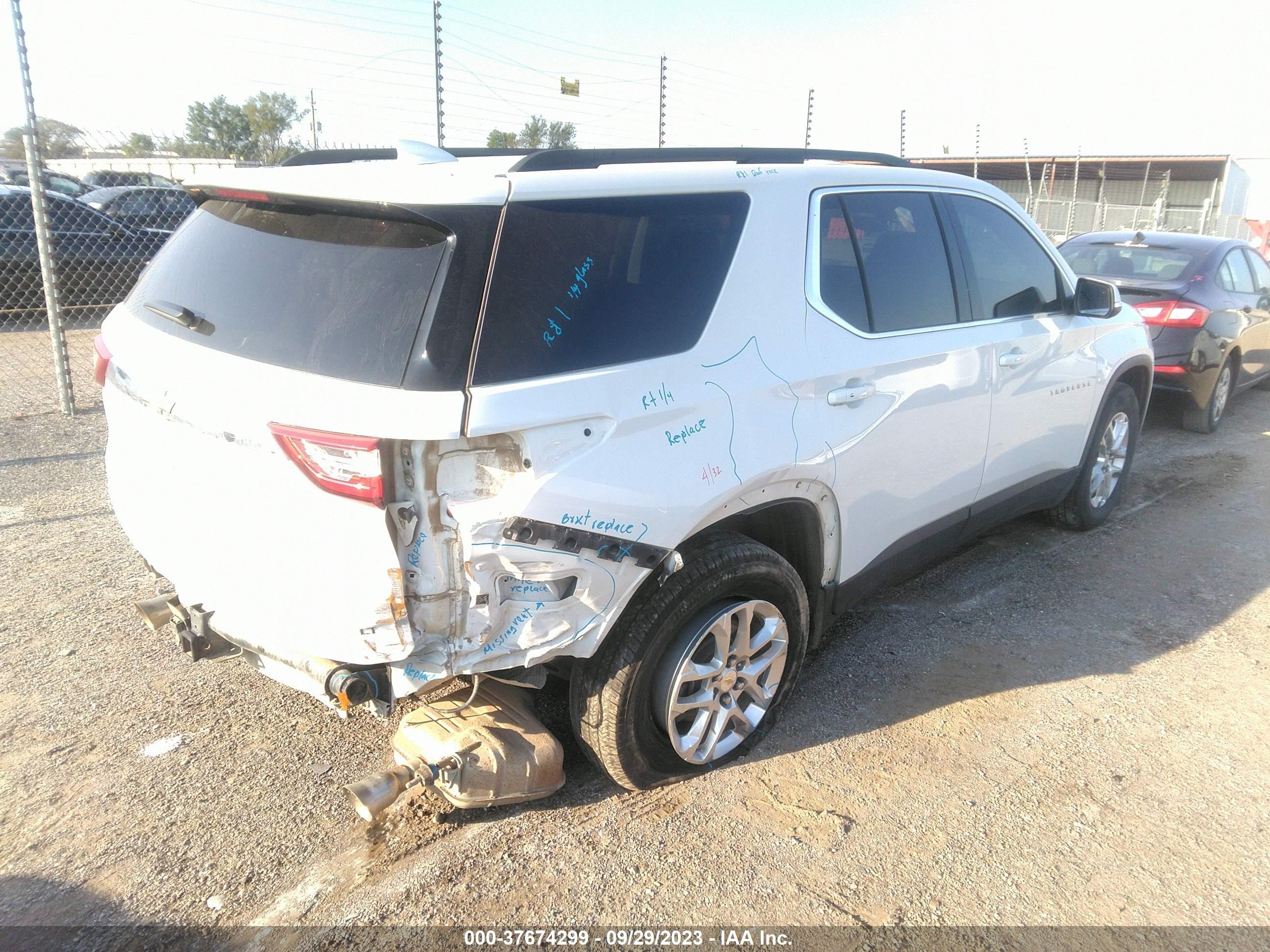 Photo 3 VIN: 1GNERGKW1MJ249534 - CHEVROLET TRAVERSE 