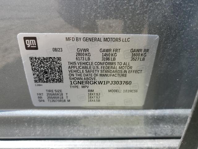 Photo 12 VIN: 1GNERGKW1PJ303760 - CHEVROLET TRAVERSE L 